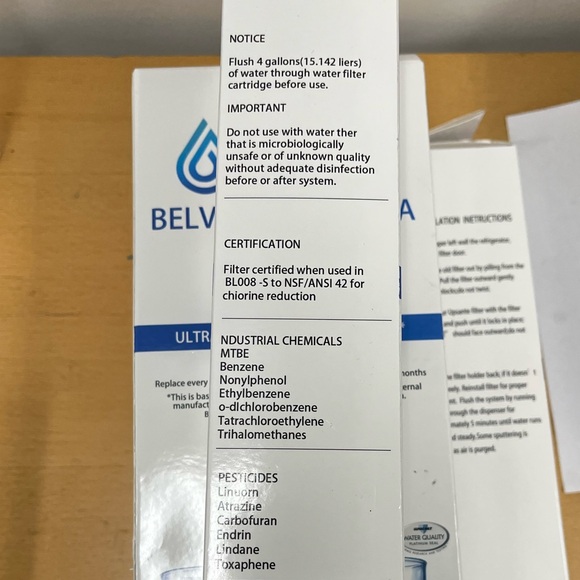 Belvita/Jetery : Refrigerator Water Filters Compatible with ULTRAWF (3 pack) - Picture 5 of 7
